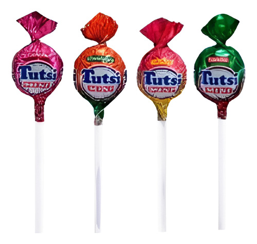 Paleta Tutsi Mini Pop Sabores Surtidos 115 Pz