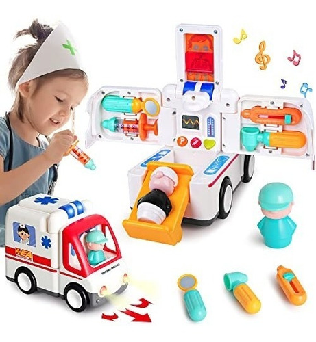 Juego De Ambulancia Hola Toys