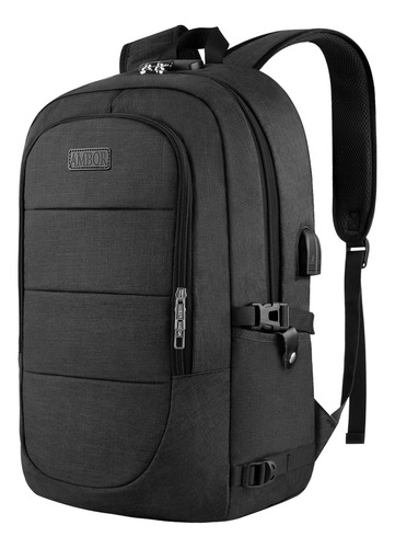 Mochila Para Portátil Con Puerto De Carga Usb E Interfaz De