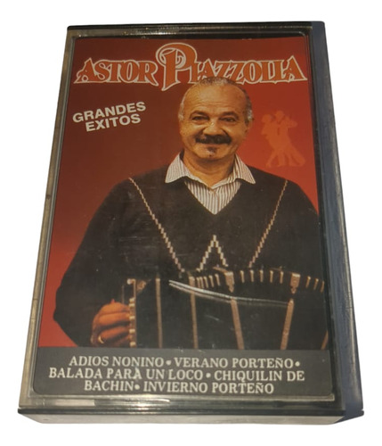 Cassette Astor Piazzolla Grandes Éxitos Supercultura 