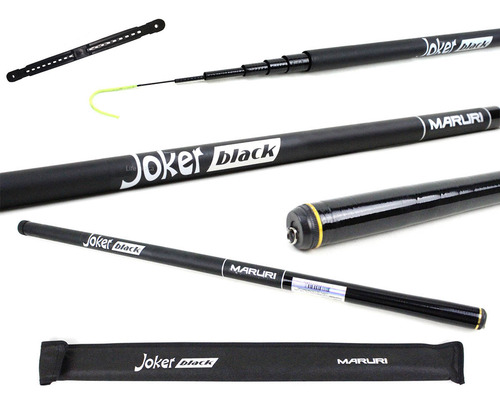 Vara Telescópica Maruri Joker Black 2,10 Metros - A Melhor