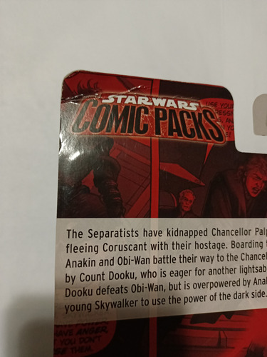 Count Dooku & Anakin Skywalker Star Wars Pack Dark Horse (Usado)