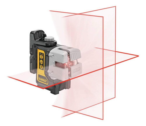 Nivel Laser De Linea Dewalt, Autonivelante, 3 Haz Rojo Dw089