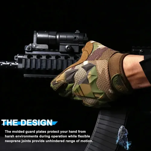 Guantes Tácticos De Airsoft Para Hombre, Combate Y Tiro