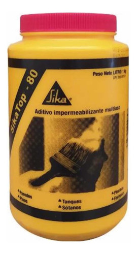 Sika Top 80 Adherente Impermeable 1 Litro