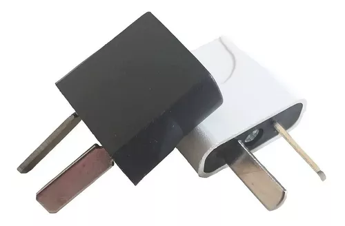 Adaptador Americano Enchufe Patas Oblicuas A Rectas iPhone