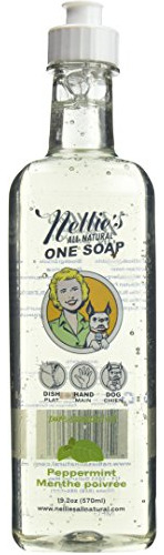 Nellie Es Todo Natural Un Jabón - 19.2 Oz - Menta De Lyp6y