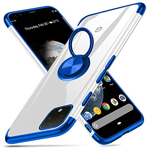 Google Pixel 4 Caso Xl Funda De Silicona Parachoques Te...