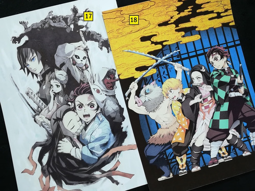 Posters A3 29x42cm Anime Kimetsu No Yaiba #1 / Niponmania
