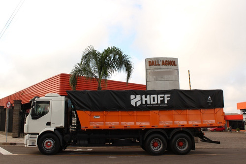 Imagem 5 de 15 de Volvo Vm310 6x2 Branco 2008 Basculante Laranja