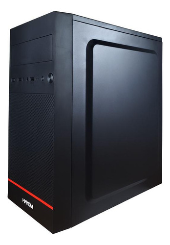 Gabinete Office Gb1723 - Usb 2.0, Micro-atx, 4 Slots Pcie