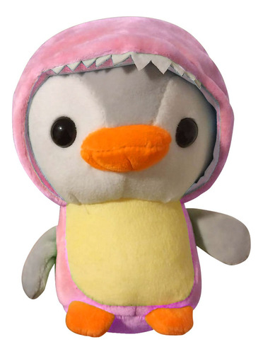 Peluche Pingüino Disfraz Dinosaurio Verde