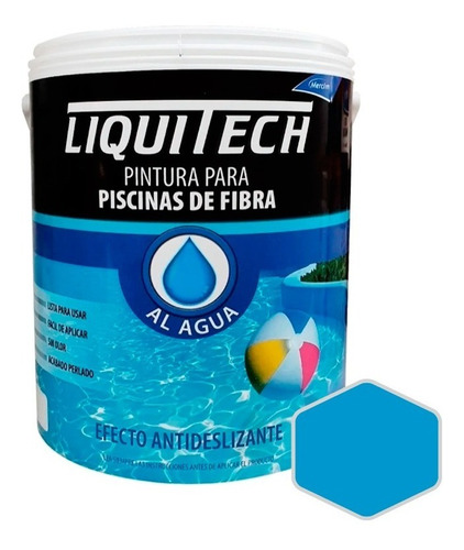 Liquitech Piscinas Fibra Piletas Plásticas Merclin | 4lt