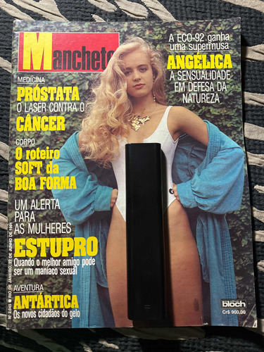 Revista Manchete 91 Angélica Mirian Rios B Nielsen São Paulo