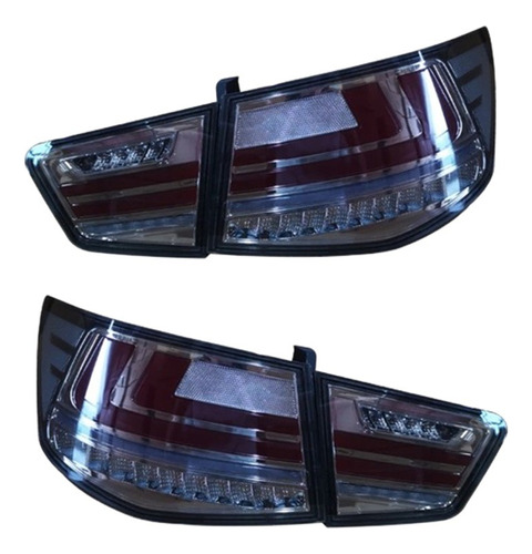 Kia Cerato Forte 2010+ Faro Led Posterior Mica Negra