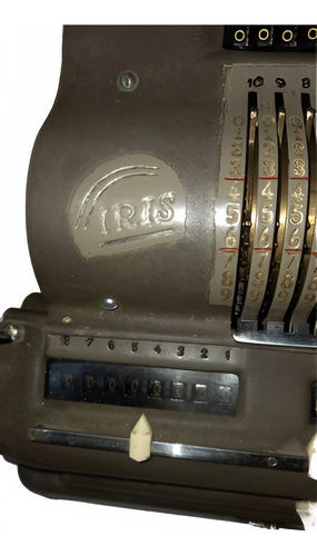 Antigua Calculadora A Molinete Iris Modelo Xiii Año 1945 (Usado)