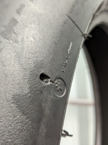 Michelin Power Cup 2 120/70-17 Pneu Dianteiro Usado