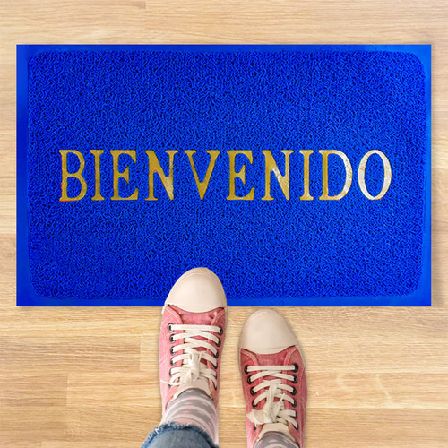 Tapete De Bienvenida Entrada Colores Textura Alfombra Casa