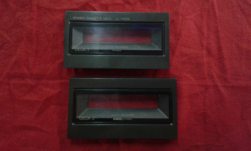 Imagen 1 de 3 de Par Tapas Deck Technics Rs-tr252 Cassete