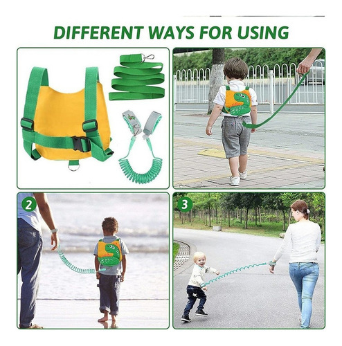 Arnés De Mochila For Niños Con Collar De Seguridad