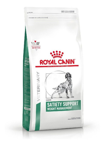 Alimento Royal Canin Veterinary Diet Canine Satiety Support para perro adulto todos los tamaños sabor mix en bolsa de 7.5kg