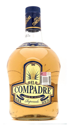 Pack De 2 Destilado De Agave El Compadre 750 Ml