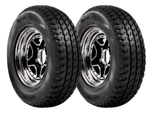 Paquete 2 Llantas 235/75 R15 Tornel At09 Letra Negra 104/101q Lt Msi