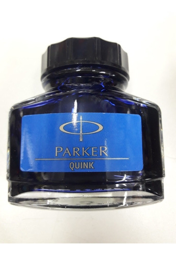 Tinta Parker En Frasco Azul Lavable Entro Hoy!!