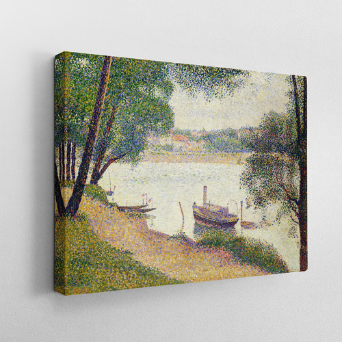 Seurat - Cuadros Canvas 40x50 En Lienzo Impreso 