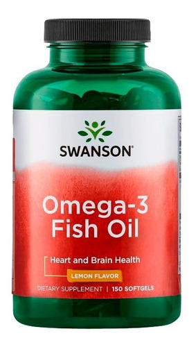Omega 3 Fish Oil Swanson 150 Capsulas + Regalo