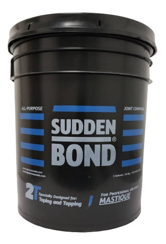 Mastique Pasta Profesional Drywall Suddenbond Paila 22.5kg