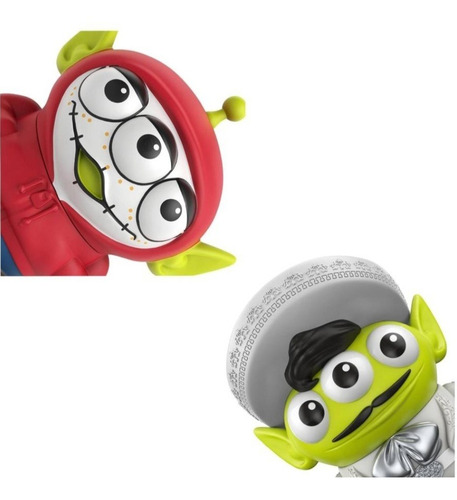 Set De Figuras Mattel Disney Pixar Alien Remix Con 8 Pzas