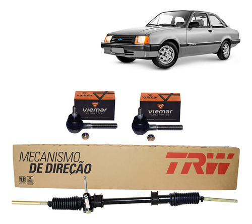 Caixa De Direção Mecânica Original Trw Chevette 91 92 93 94