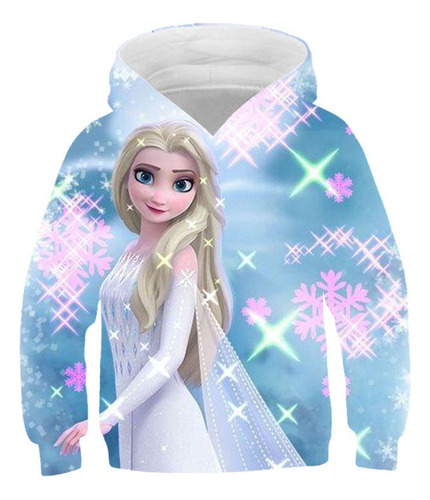 Sudaderas Infantiles Frozen Elsa Princesa