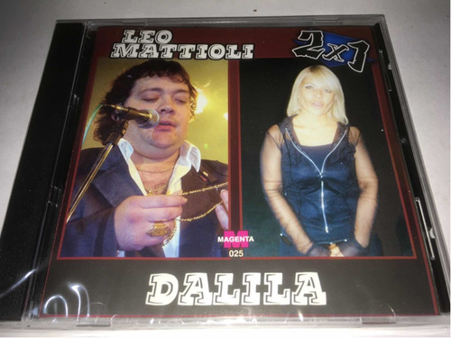 Leo Mattioli  Dalila  Cd 2x1 Nuevo Original Cerrado