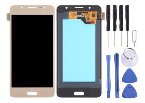 S Pantalla Lcd Oled Dorada Para Samsung Galaxy J5 (2016)