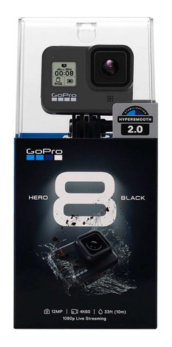 Camera Digital Gopro Hero 8 Black 12 Mp 4 K Original Com Nfe
