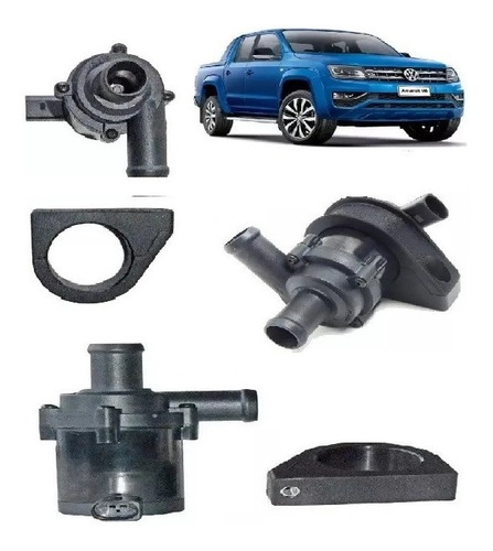 Bomba D Agua Auxiliar Amarok 2.0 16v. 10/16 Tdi 3 Pinos