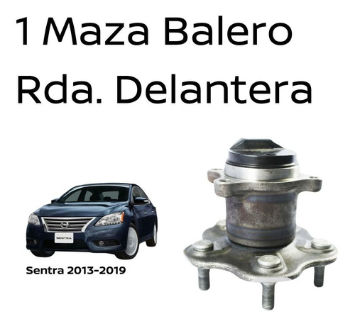 Balero Maza Trasero Izquierdo 1 Pz Sentra 1.8 2015 Ntn