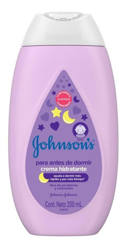 Crema Líquida Para Antes De Dormir Johnson's® Baby 200ml