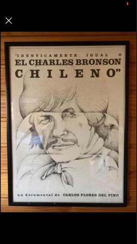 Afiche Original El Charles Bronson Chileno 46x62)