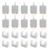 Comprar 10 Piezas De Motor Cc 1-6 V Motor Eléctrico Con Soporte 130 