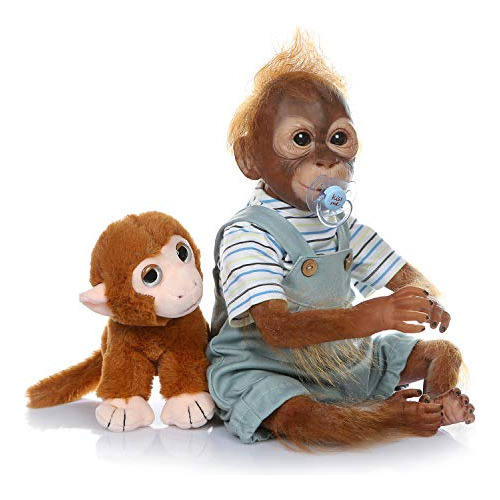 Zero Pam Realistic Monkey Baby Reborn Dolls Reborn Animals A