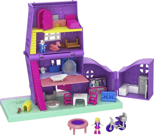 Muñeca Polly Pocket Pollyville Pocket House