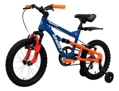 Bicicleta Ghost Revenge Rodada 16 Azul Infantil Tamaño del cuadro S
