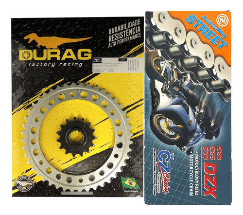 Kit Relaçao Durag Honda Cb 1000 R 2018- 15/44 525 1045