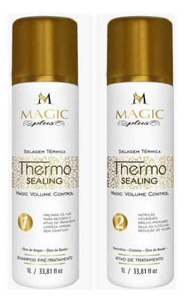 Selagem Térmica Magic Plus 1l + Shampoo Anti Residuo 1l