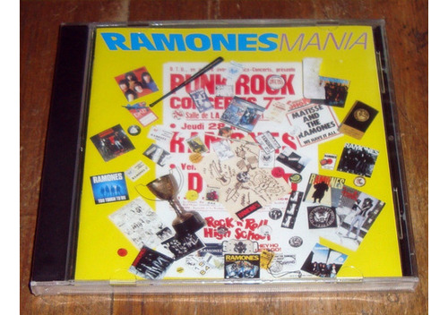 Ramones - Ramonesmania Cd Sellado Nuevo / Kktus