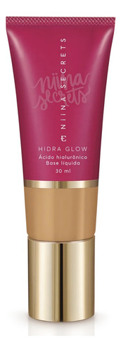 Base Líquida Niina Secrets Hidra Glow Ácido Hialurônico