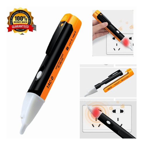 Tester Sensor Detector Lapiz Voltaje 90 - 1000 V Led Light